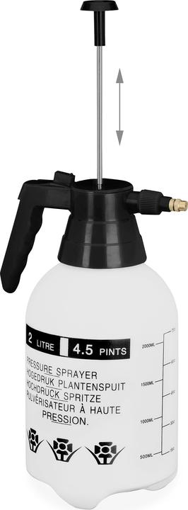 Actual product image Relaxdays Pressure sprayer (2 l)