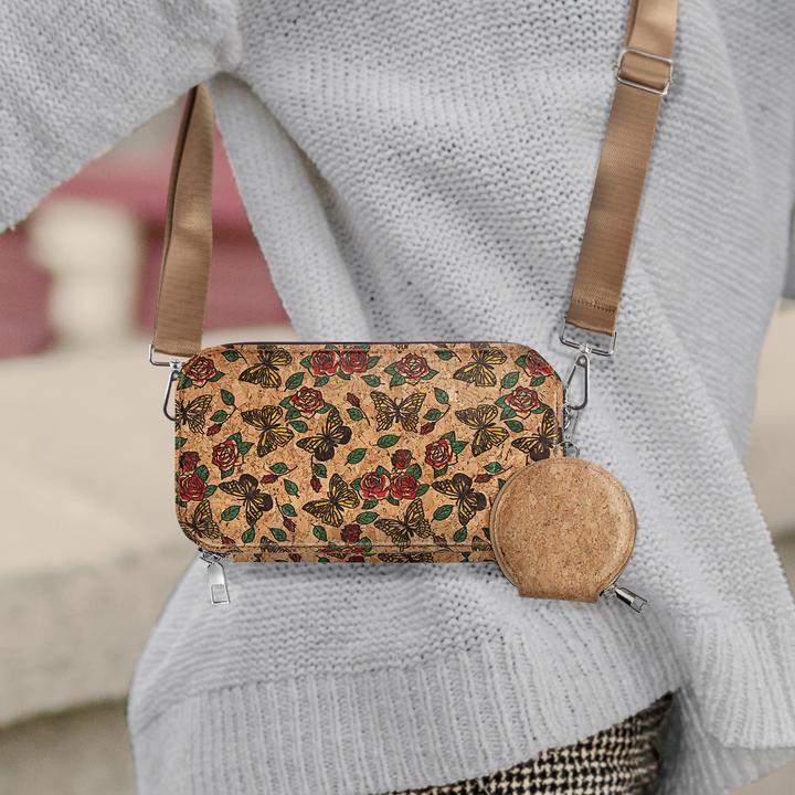 Actual product image Avizar NaturePrint cork bag