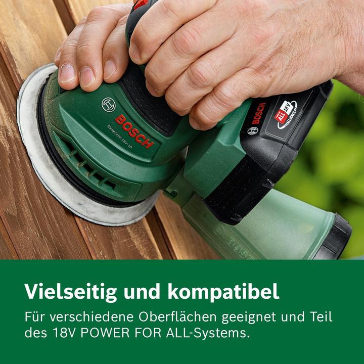 Actual product image Bosch Home & Garden Exzenterschleifer EasyOrbit 18V-10, 1x2,0Ah (Eccentric grinder)