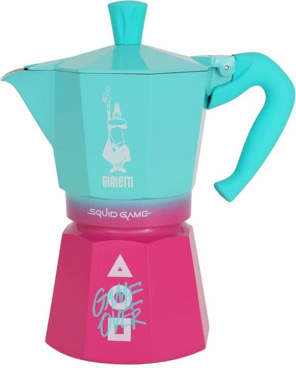 Blau, Pink, Türkis