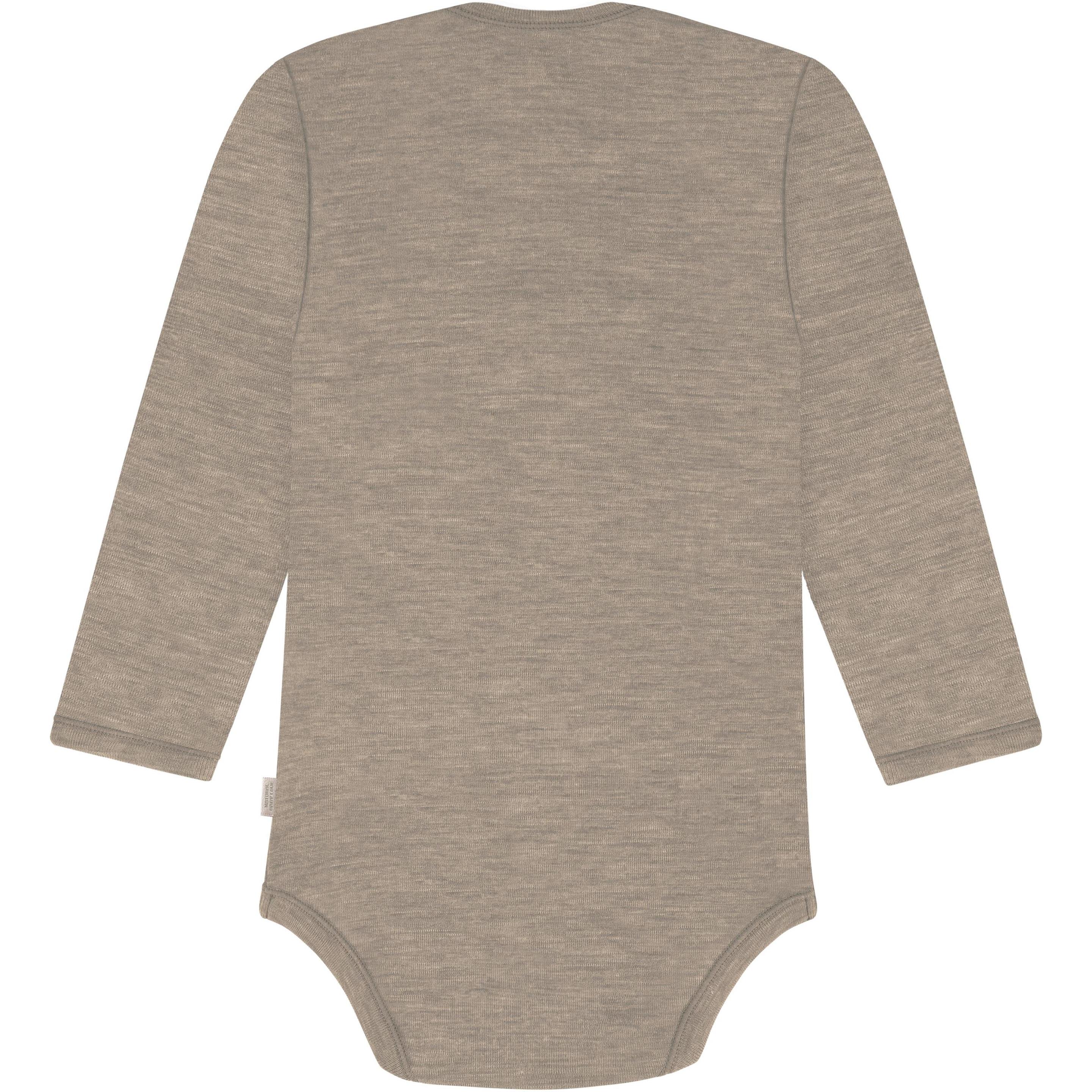 Thumbnail - Normani, Herren, Body, Baby Merino Body Langarm „Auckland" - 9367, Beige, (86)