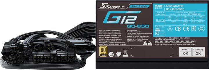 Image du produit Seasonic G12 GC-650 NEW 650W ATX3.0 (650 W)