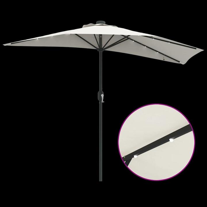 Actual product image vidaXL Garten-Sonnenschirm (1.50 m)