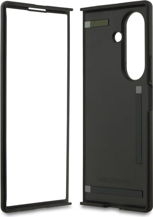 Image du produit Karl Lagerfeld Karl&Choupette Pins MagSafe Case for Samsung Galaxy Z Flip7 Black (Samsung Galaxy Z Flip7)
