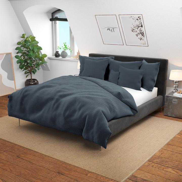 Produktbild Lotus Bettwaren Satin Seersucker (Duvetbezug, 240 x 240 cm)