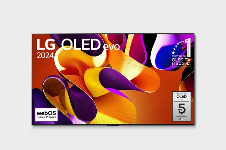 Immagine prodotto LG OLED55G42LW (55", G4, OLED, 4K, 2024)