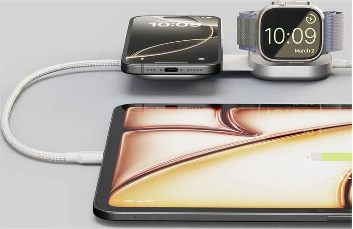 Productafbeelding Zens Charging Cable USB C-C Pro 3 White (3 m, USB 3.2 Gen 1, 240 W)