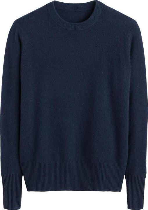 Produktbild La Redoute Collections Pullover runder Ausschnitt Feinstrick in Kaschmir (XS)