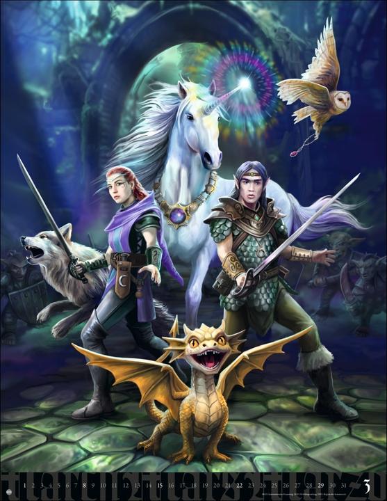 Immagine prodotto Anne Stokes: Mystic World Posterkalender 2026 (34 x 44 cm)