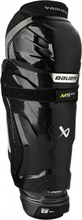 Actual product image Bauer Supreme M5 Pro INT hockey shin guards (13"/33 cm)