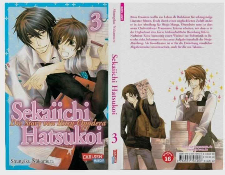 Produktbild Sekaiichi Hatsukoi, Band 3 (Deutsch, Shungiku Nakamura, 2011)