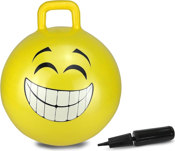 Produktbild Jamara Hop Ball Smile - Trichterball - Junge/Mädchen - 1 Jahr(e) - Gelb - 407 g
