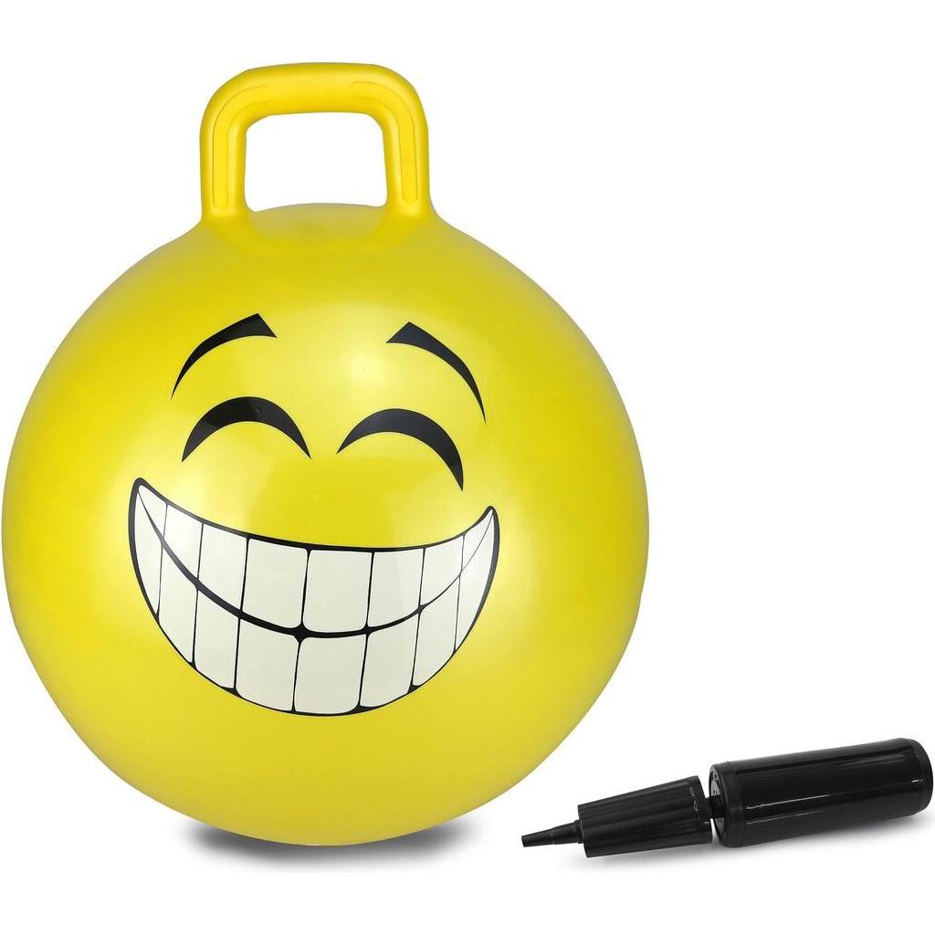 Thumbnail - Jamara Kids Hop Ball Smile - Trichterball - Junge/Mädchen - 1 Jahr(e) - Gelb - 407 g