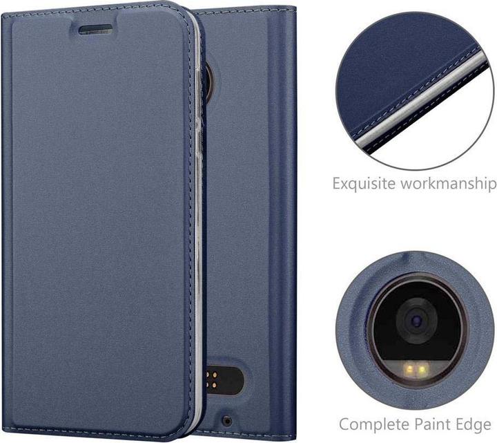 Actual product image Cadorabo Book Classy Style Cover (Motorola Moto Z2)