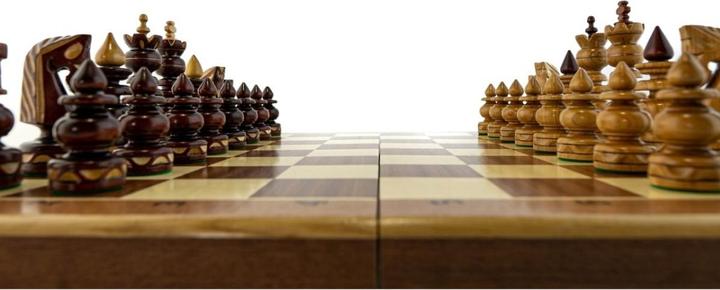 Image du produit Holzecke Jeu d'échecs "Bizant" en bois Échiquier