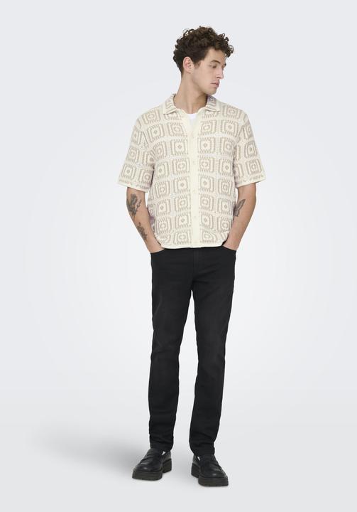 Produktbild Only & Sons Onsbart Rlx 5 Ss Shirt Knit Noos (M)