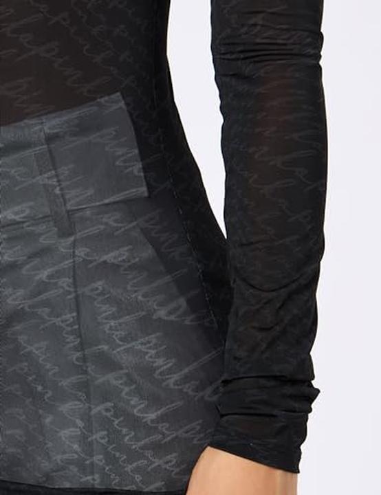 Immagine prodotto Pinko Berlijn Charmeuse Logo Print Fluid (XXL)