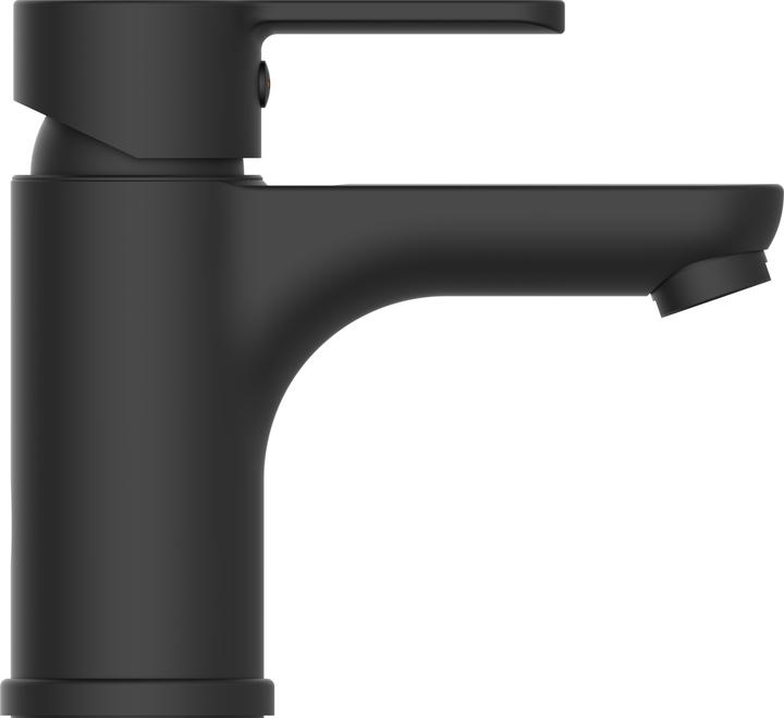 Schütte Robinet salle de bain DENVER Robinet de lavabo noir mat Mitigeur 44106