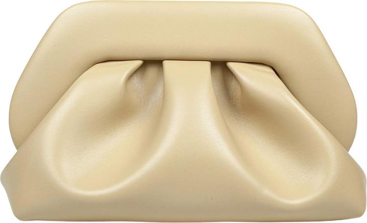 Image du produit Themoirè vegan fabric clutch bag color olive