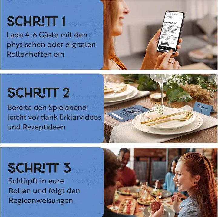 Produktbild Gourmet Criminelle Hirschruf in den Tod - Krimidinner (Deutsch)