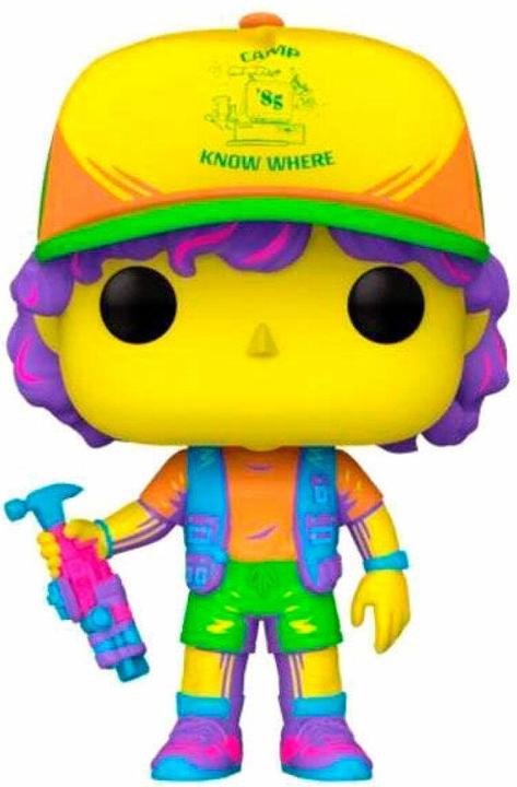 Actual product image Funko POP Stranger Things Dustin in Beef Black Light Exclusive