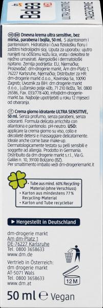 Actual product image dm Balea MED Ultra Sensitive (50 ml, Day cream)