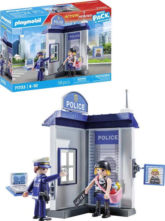 Actual product image Playmobil Police investigation room (71733, Playmobil Action Heroes)
