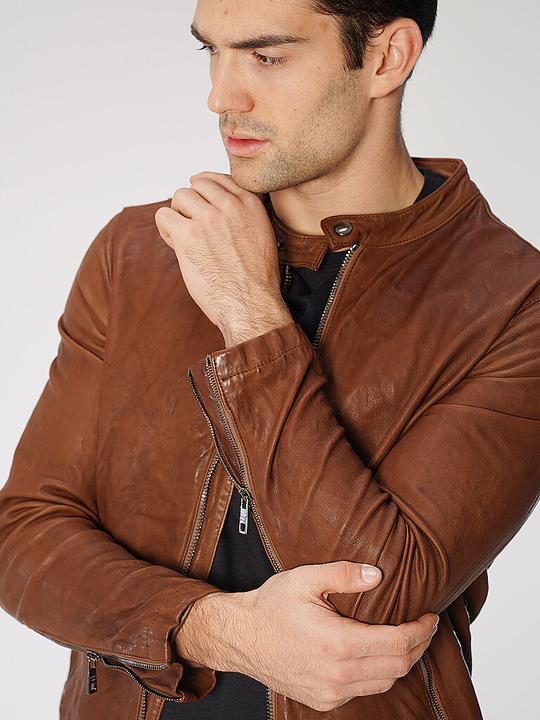 Produktbild Giorgio Brato Lederjacke (54)