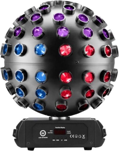 Produktbild No Name LIGHT4ME LED SPHERE 5x18W RGBWA-UV Lichteffekt