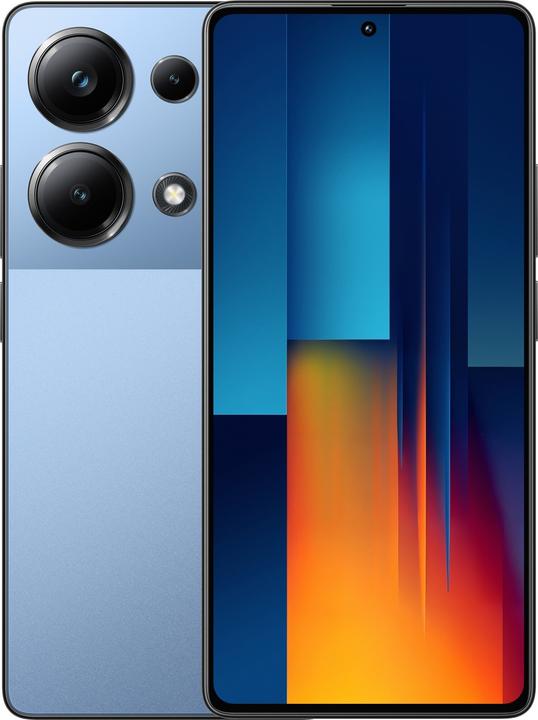 Actual product image Xiaomi Poco M6 Pro (512 GB, Blue, 6.67", Hybrid Dual SIM, 4G)