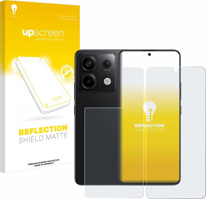 Actual product image upscreen Reflection Shield Protector Matte (1 pcs., Xiaomi Redmi Note 13 Pro 5G)