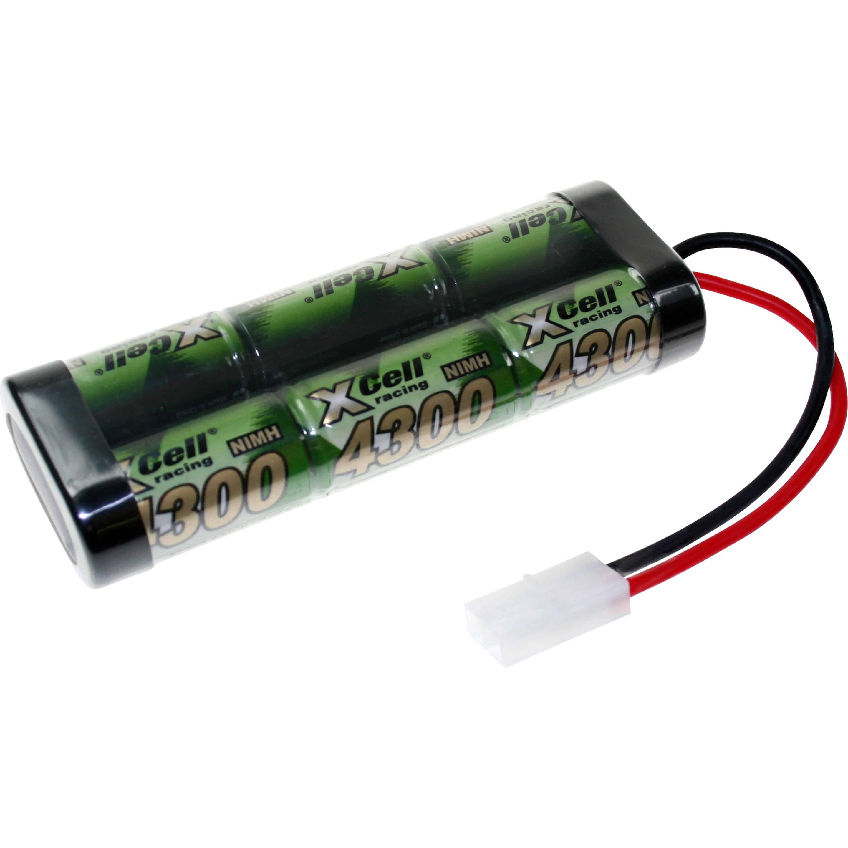 XCell Ni-MH Akku 124170 RC-Pack, 7,2 V, 4300mAh, L2x3 (7.20 V, 4300 mAh)