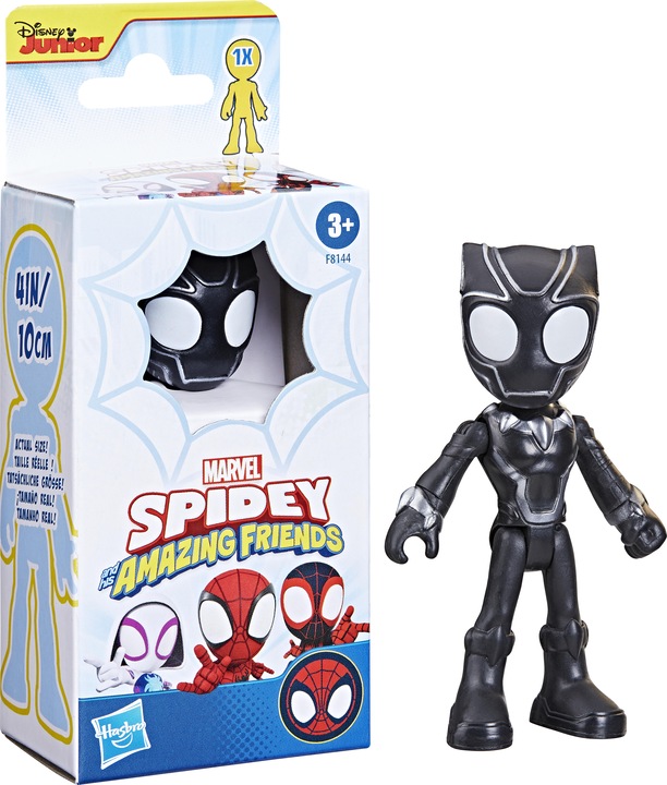 Actual product image Hasbro Spidey and His Amazing Friends Hero Figure, 10 cm tall Action Figure, Superhero Toy