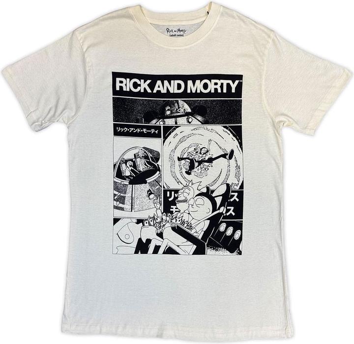 Produktbild Rick And Morty Black And White Collage (S)