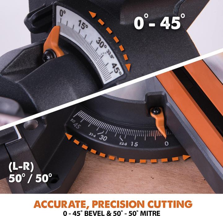 Produktbild Evolution R255SMS+ Multi-Material-Radial-Gehrungssäge 255 mm mit Plus-Paket, 230 V