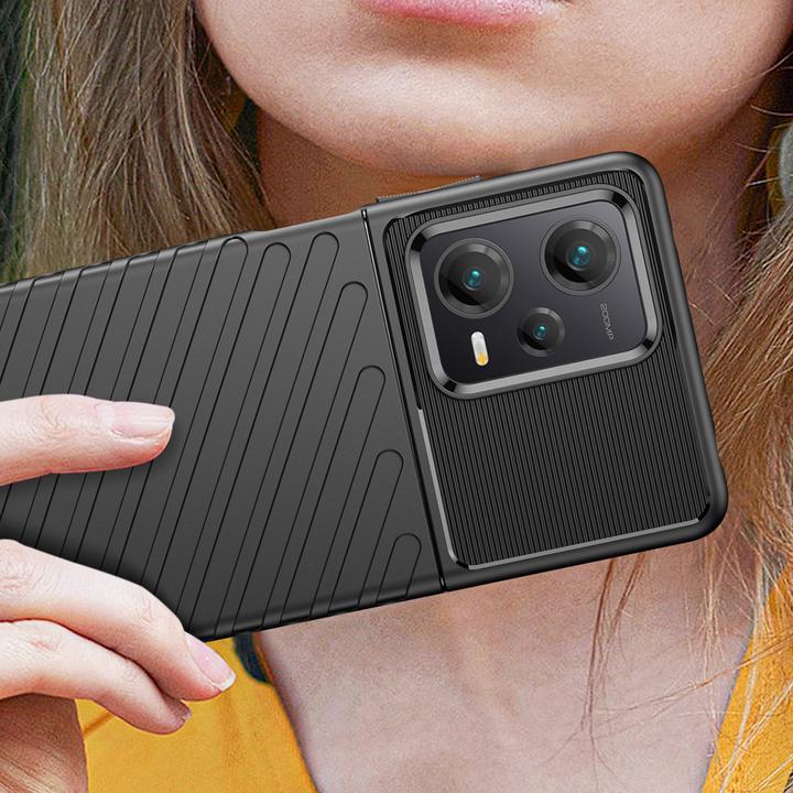 Image du produit Hurtel Thunder Case étui pour Xiaomi Redmi Note 12 Pro+ silicone armor case noir (Xiaomi Redmi Note 12 Pro+)