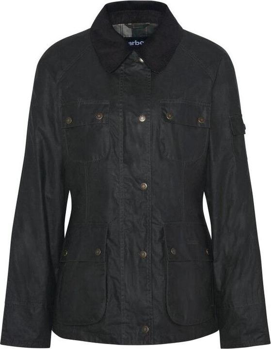 Barbour Arlo Utility Wax Jacket - Mantel - Damen