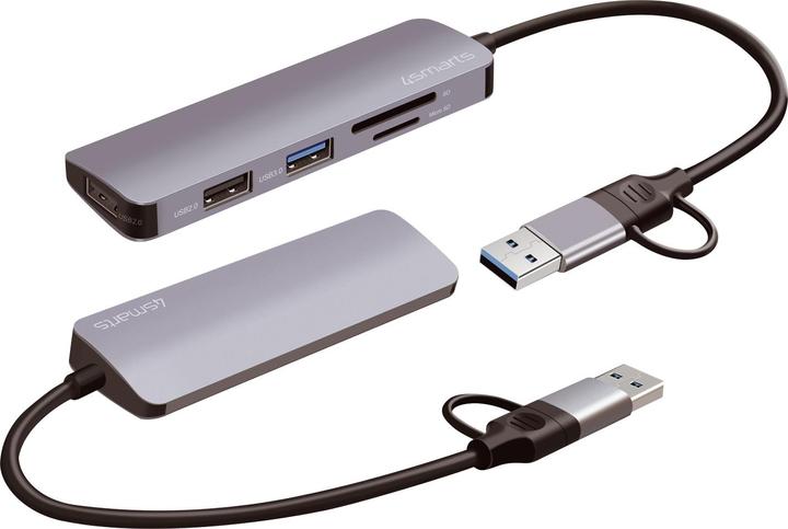 Produktbild 4smarts Universal (USB-A, USB-C, 3 Ports)