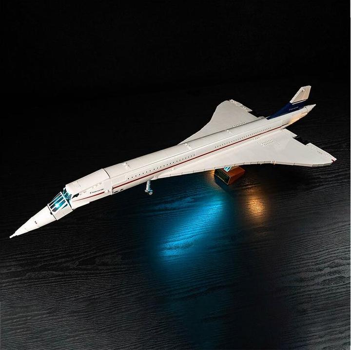 Image du produit BrickBling Kit d'éclairage LED pour LEGO Concorde (10318)