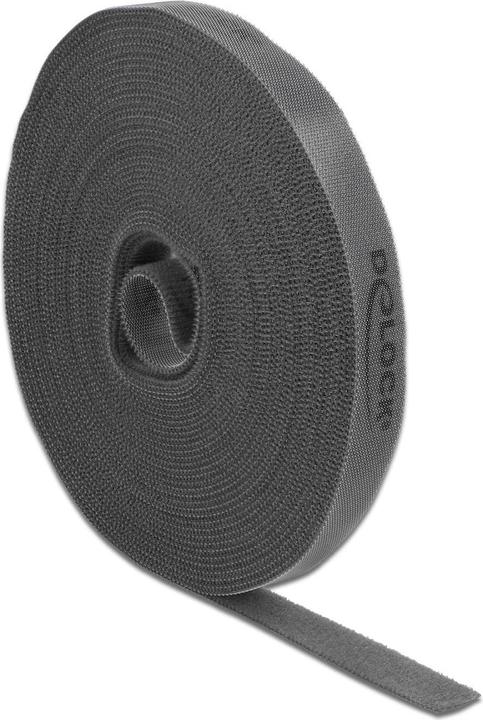 Actual product image Delock Velcro Tape 10 m x 15 mm Grey (15 mm)