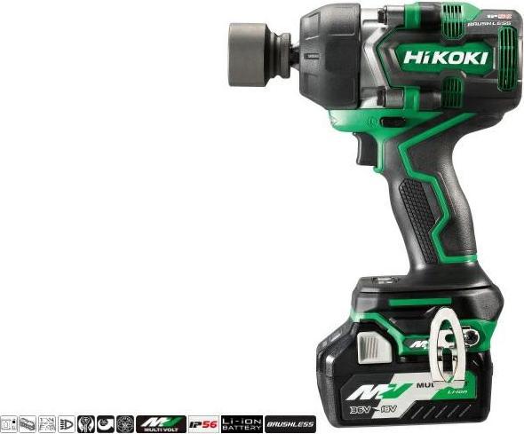 Actual product image Hikoki Cordless impact wrench WR36DE Multi Volt 36V/18V (Rechargeable battery operated)
