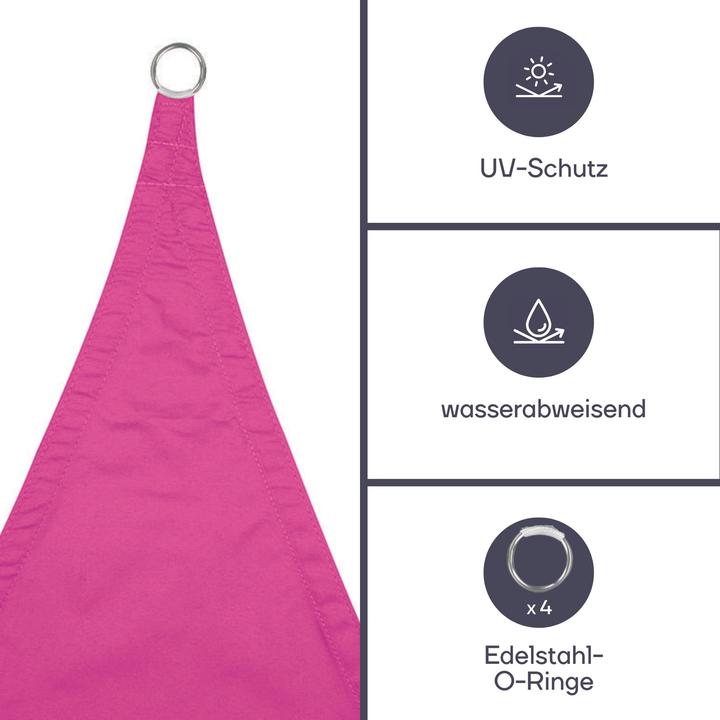 Produktbild Perel Sonnensegel (360 x 360 cm)