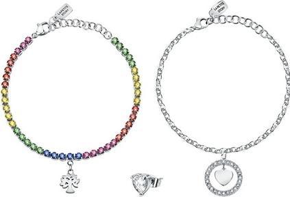 La Petite Story - Steel jewelry set Love LPS20ASD03 (2x bracelet. single earring)