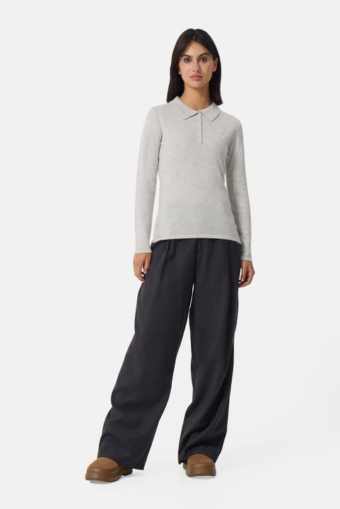 Produktbild Cash-Mere Kaschmir Poloshirt Langarm (M)