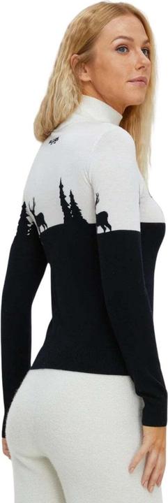 Produktbild Bellemere Sweater Women's Merino 'Deer & Tree' Slim Fit Sweater (M)