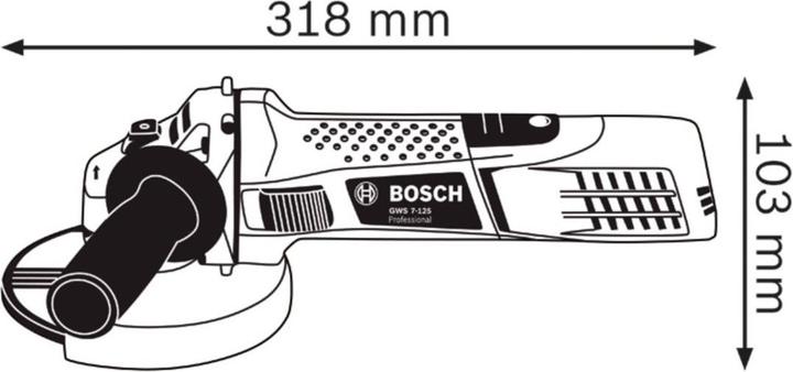 Image du produit Bosch Professional GWS 7-125 (125 mm)