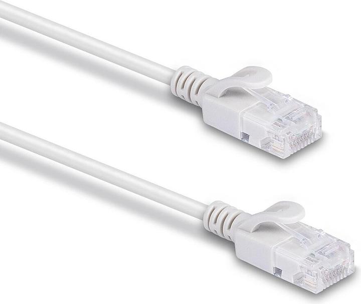 Produktbild Lindy 5m Cat.6A U/FTP Ultra Slim Netzwerkkabel, grau RJ45-Stecker, 500MHz, Kupfer, 30AWG (U/FTP, CAT6a, 5 m)