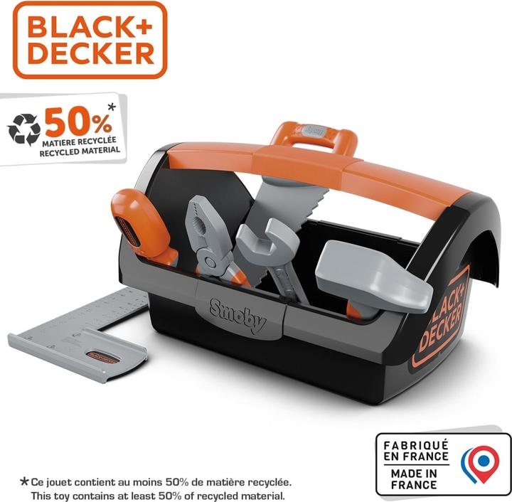 Productafbeelding Smoby Black+Decker Werkzeugkiste