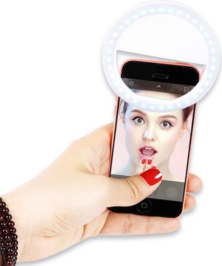 Actual product image Puluz Mobile Selfie Beauty Light (Ring light)