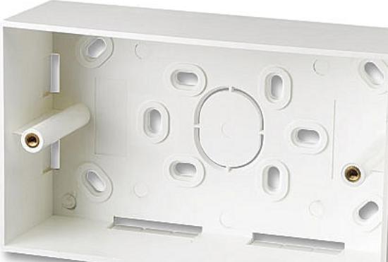 Lindy Surface wall box double UK